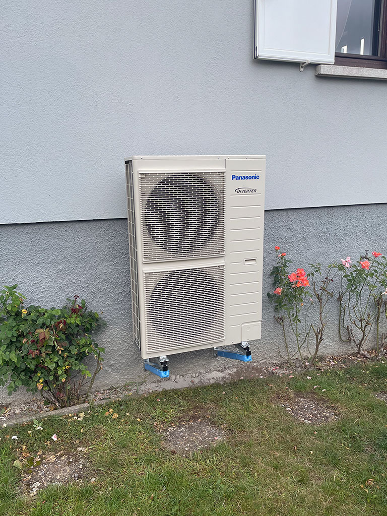 Remplacement d&rsquo;une chaudière par une pompe à chaleur air/eau à Eschau, proche d&rsquo;Erstein
