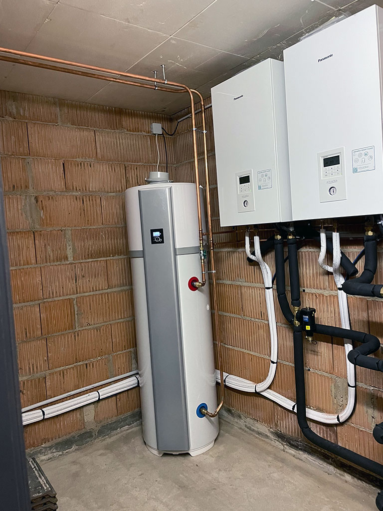 Maintenance d’une pompe à chaleur air/eau RGE QualiPAC à Schnersheim, près de Marlenheim